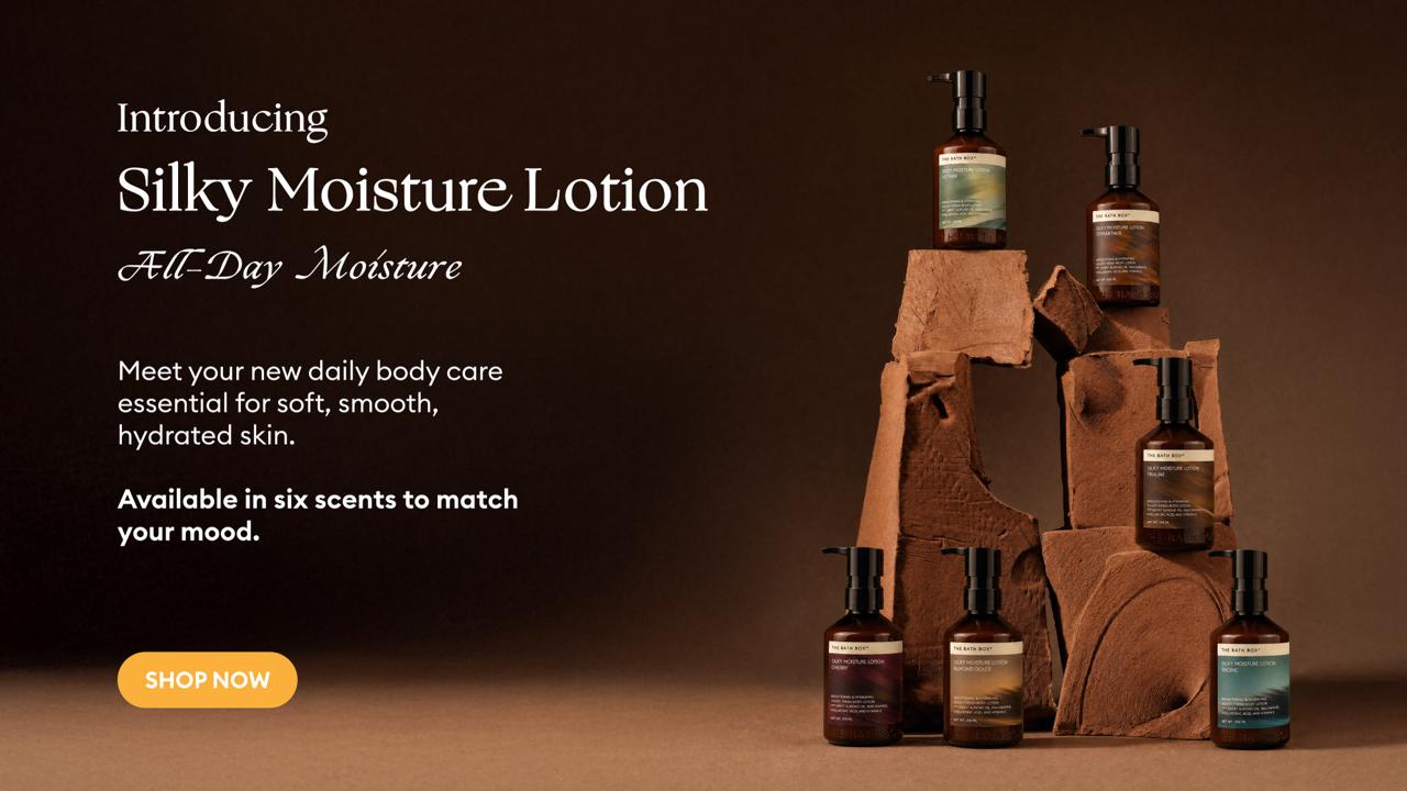Introducing Silky Moisture Lotion