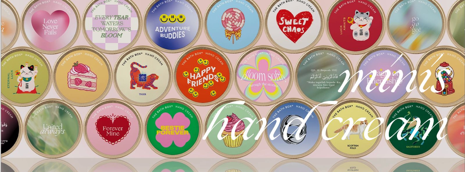Minis Hand Cream Banner